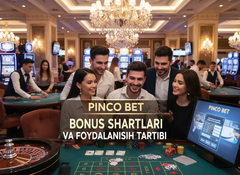 Pinco bet bonus bo‘yicha qo‘llanma va shartlar